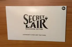 Legendary Flyers (Not That Kind) foil mtg magic the gathering secret lair SEALED - Image 1
