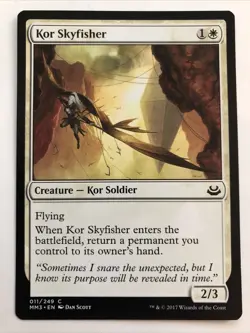 MTG Modern Masters 2017 Kor Skyfisher 011/249 LP - Image 1