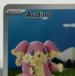 Pokemon TCG: Audino 151/086 - Black Bolt - Illustration Rare - Full Art - Image 3