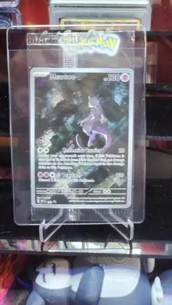 Mewtwo SVP 052 Pokemon TCG Black Star Promo Scarlet & Violet 151 Promo *SEALED* - Image 1