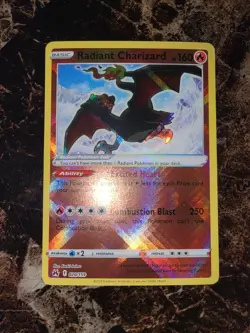 Pokemon TCG S&S Crown Zenith Radiant Charizard 020/159 Pack Fresh MINT! - Image 1