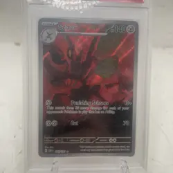 Scizor 205/197 PSA 9 MINT Illustration Rare SV Obsidian Pokemon - Image 2