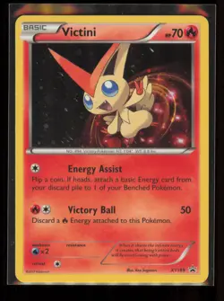 Victini XY189 Holo Promo XY Promo Pokemon Near Mint - Image 1