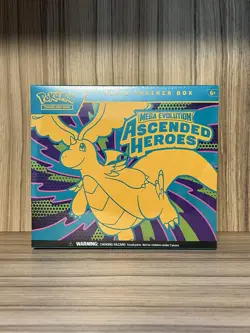 Pokemon TCG Ascended Heroes Elite Trainer Box ETB Sealed - Image 1