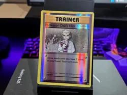 PROFESSOR OAK'S HINT UNCOMMON REVERSE HOLO 84/108 EVOLUTIONS POKEMON NM - Image 1