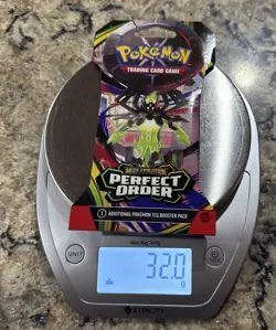 HEAVY! GOD PACKUU SIRUU 32g Perfect Order Pokemon TCG Sleeved Booster (SEALED) - Image 1
