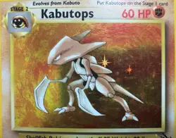 Kabutops 9/62 Fossil Unlimited Holo Pokemon TCG - Image 3