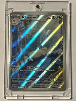 Pokemon Dragonair - SV 151 181/165 - Holo Illustration Rare - NM - FREE SHIPPING - Image 3