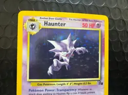 Haunter 6/62 Fossil Unlimited Holo Pokemon TCG MP - Image 2