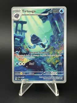 Tirtouga 106/086 Holo Illustration Rare Black Bolt Pokemon NM/M - Image 1