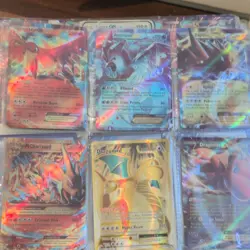 Pokemon TCG Holo Binder Lot EX GX Full Art Ho-Oh Articuno Zapdos M Charizard - Image 1