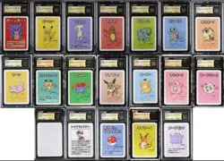 🔥 CGC 10 Pristine Old Maid Master Set Complete Pikachu Gengar Pokemon 19 Slabs - Image 1