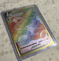 2020 Snorlax VMAX Sword & Shield Secret Rare Holo Full Art Mint Condition - Image 3