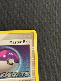 2005 Pokemon EX Deoxys Master Ball 88/107 Reverse Holo Stamped LP+ - Image 3