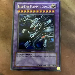Blue-Eyes Ultimate Dragon, Secret Rare (JMP-EN005), Limited Edition, HP - Image 1
