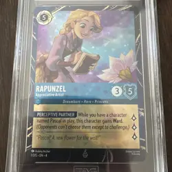 Rapunzel - Appreciative Artist Magical places Promo #1/DIS TAG 10 Disney Lorcana - Image 2