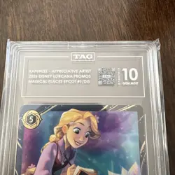 Rapunzel - Appreciative Artist Magical places Promo #1/DIS TAG 10 Disney Lorcana - Image 3