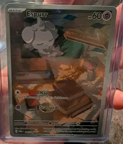 Espurr 095/088 IR NM. Perfect Order (POR)(ME03) Illustration Rare Pokemon Card - Image 1