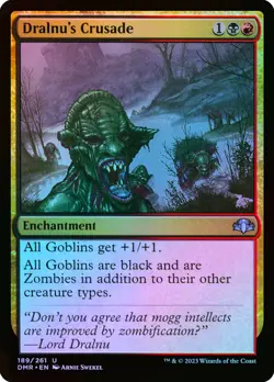Dralnu's Crusade - Foil - MTG Cards Shop - Image 1