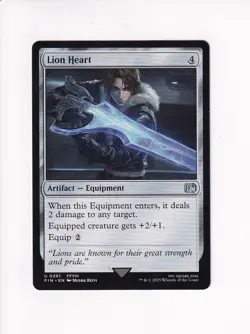 MAGIC THE GATHERING MTG FINAL FANTASY LION HEART (X) - Image 1