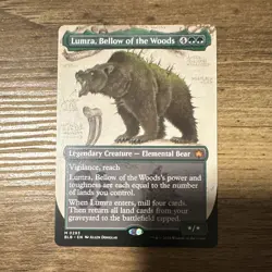 MTG Lumra, Bellow of the Woods Bloomburrow Mythic Foil EA 0293 (4GG) 2024 - Image 1