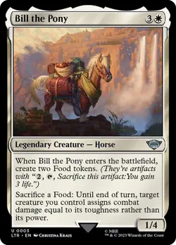 Bill the Pony The Lord of the Rings: Tales of Middle-earth MTG NM - Image 1