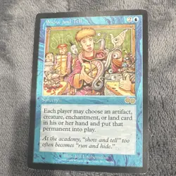 Magic: The Gathering Show and Tell Sorcery Urza’s Saga LP - Image 1