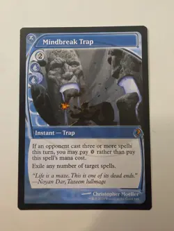 Mindbreak Trap - MTG - Future Sight - Mystery Booster 2 - #168 - NM - Image 1