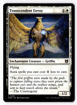 Transcendent Envoy 81 Commander: Wilds of Eldraine Normal NM - Image 1