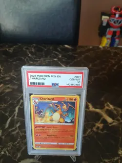 2025 POKEMON M24 EN CHARIZARD #001 PSA 10 - Image 2
