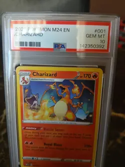 2025 POKEMON M24 EN CHARIZARD #001 PSA 10 - Image 3