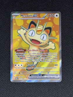 Pokemon Meowth EX 107/088 Ultra Rare | NM/M | Pokemon Perfect Order - Image 1