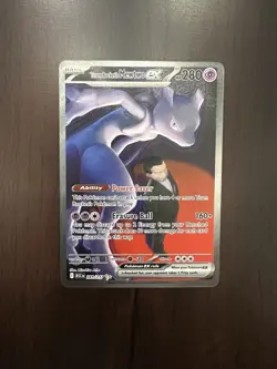 SUPERCLEAN Team Rockets Mewtwo EX 281/217 SIR - Ascended Heroes - Pokemon TCG NM - Image 1