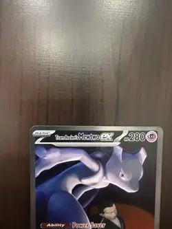 SUPERCLEAN Team Rockets Mewtwo EX 281/217 SIR - Ascended Heroes - Pokemon TCG NM - Image 3