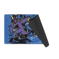 Pokemon Center × OMOCAT Garchomp Playmat English Scarlet & Violet New | USA - Image 2