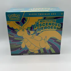 Pokemon TCG Mega Evolution Ascended Heroes Elite Trainer Box Sealed In Hand - Image 1