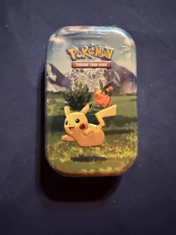 Empty Pikachu Tepig Ascended Heros Pokemon Mini Tin Storage - Image 1