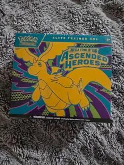 Pokemon TCG: Mega Evolution Ascended Heroes Elite Trainer Box ETB - Image 1