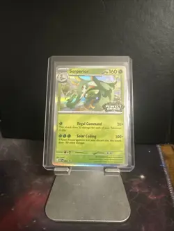 Serperior Perfect Order Stamped Promo MEP 064 Black Star Promo NM Pokemon TCG - Image 1