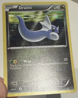 2012 Pokemon Dratini #1/20 Holo Rare Dragon Vault - Image 3