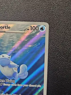 Pokemon TCG Wartortle 171/165 Illustration Rare, Scarlet & Violet 151 - Image 3