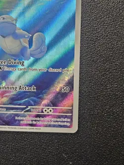 Pokemon TCG Wartortle 171/165 Illustration Rare, Scarlet & Violet 151 - Image 4