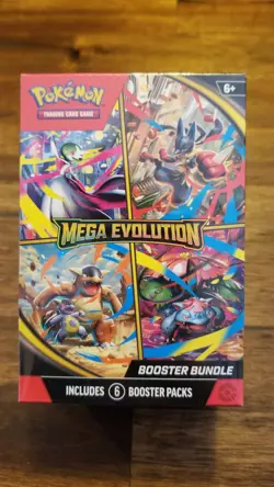 Pokemon TCG: Mega Evolution Booster Bundle * Factory Sealed * 6 pks - Image 1