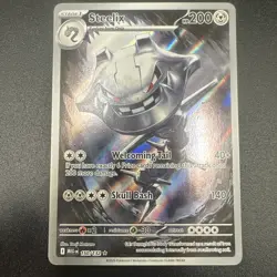 Steelix 150/132 Illustration Rare Mega Evolution Pokemon Near Mint - Image 1