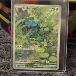 Bulbasaur 166/165 SV: Scarlet & Violet 151 Holo Full Art IR (EN) - Image 1