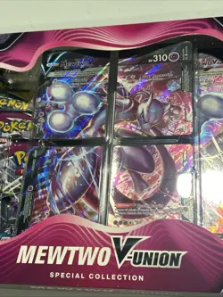 Pokemon TCG Mewtwo V-Union Special Collection Box English Special Edition Promo - Image 3