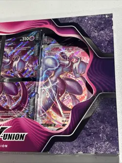 Pokemon TCG Mewtwo V-Union Special Collection Box English Special Edition Promo - Image 4