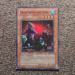 Konami Yu-Gi-Oh! Tribe-Infecting Virus PSV-077 Secret Rare Unlimited EN - Image 1