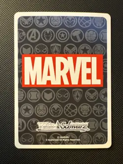 Weiss Schwarz MARVEL Premium booster MAR/SE40-027SP Captain America Gold Stamp - Image 3