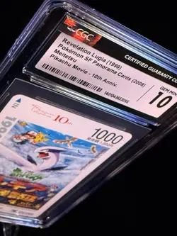 CGC 10 POP 1 Pokemon Lugia Meitetsu Panorama Card 10th Movie Promo TOP POP - Image 5